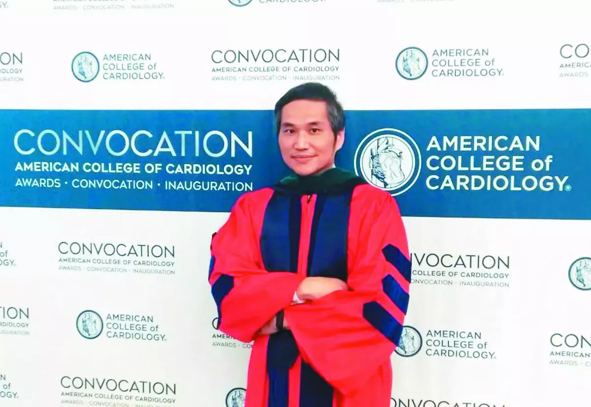 美國心臟學會、心臟學院院士 世界級雙料院士 林耕民登最高殿堂