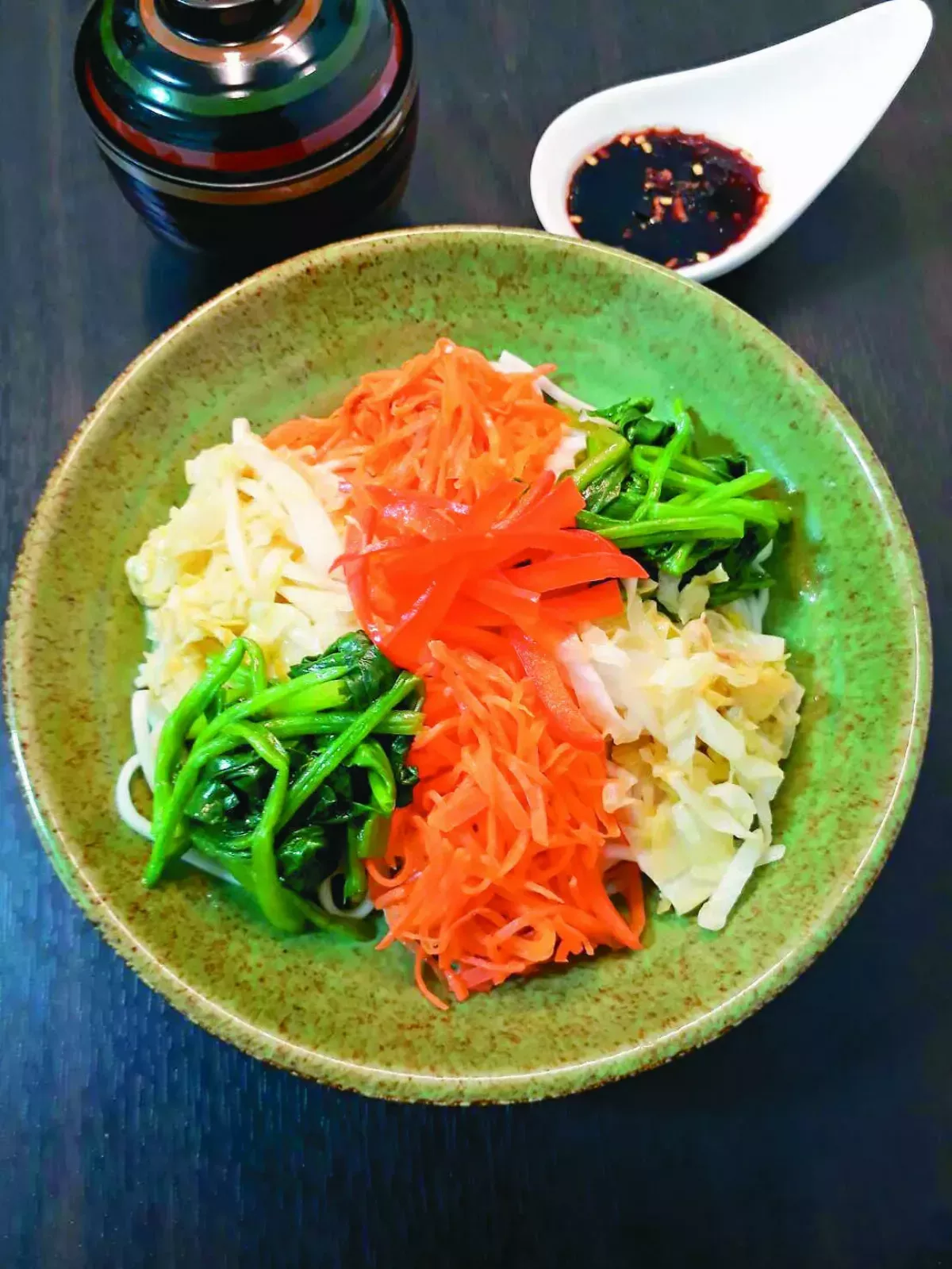 【蘭音齋】無蒜無蔥 椒醋彩蔬拌麵 