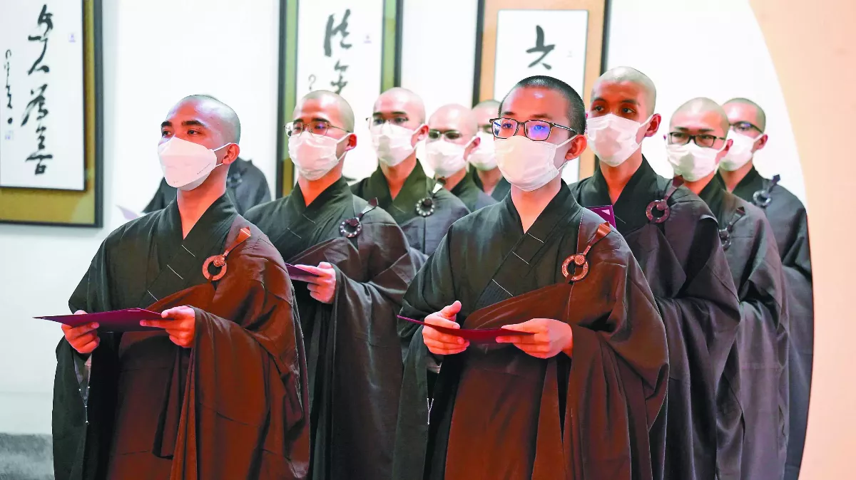 【叢林風光】為佛教奉獻身心