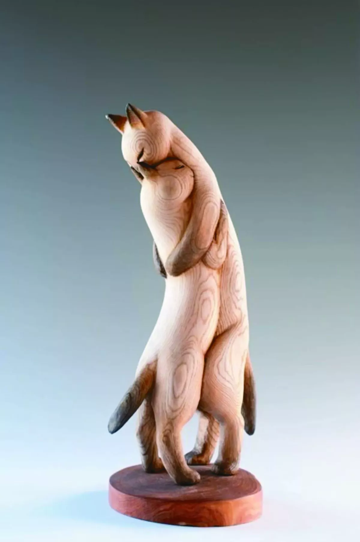雕刻微笑動物 療癒心靈獲重生