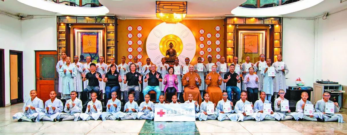 印度沙彌學園培訓 獲急救術資格