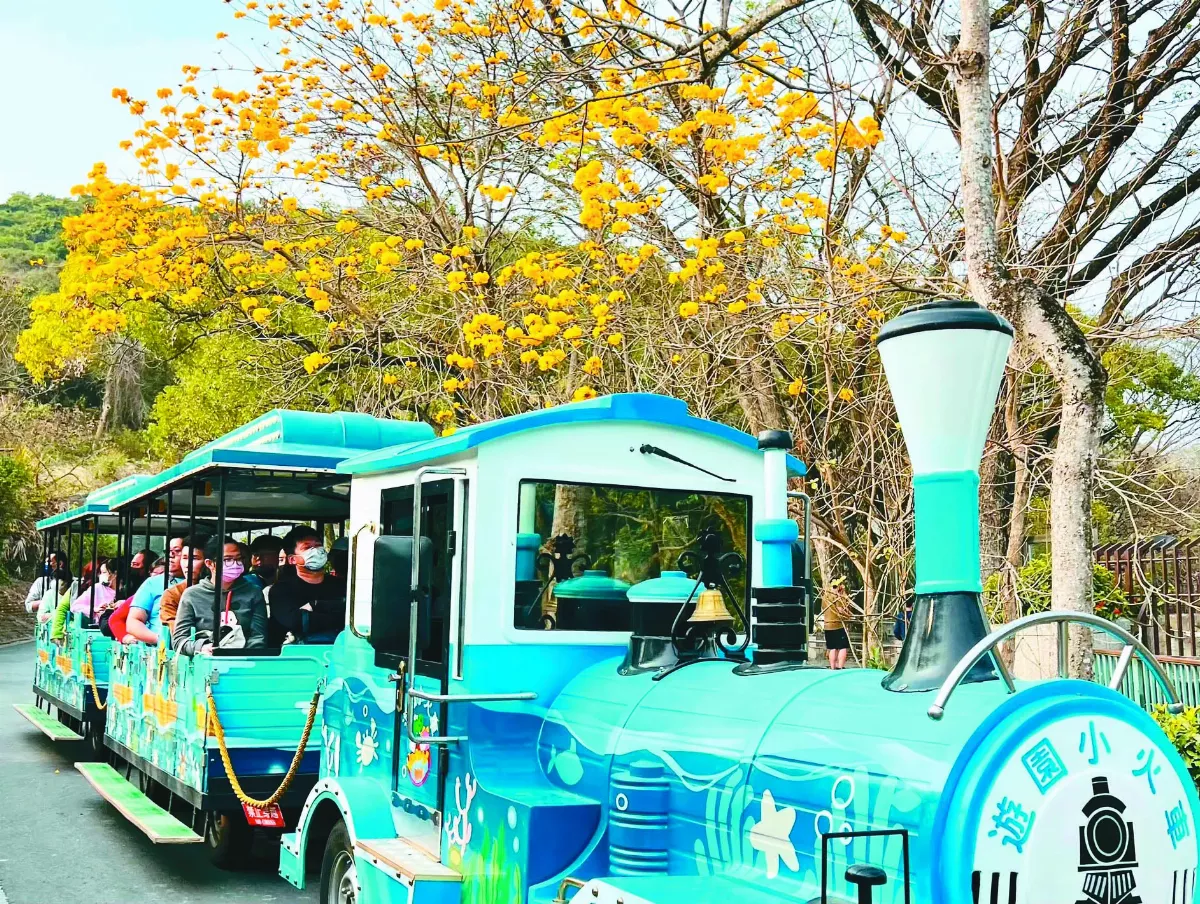 壽山動物園 小火車受歡迎