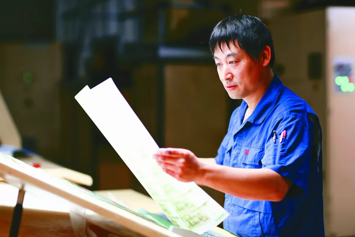 【北京印鈔公司行業級技師】劉惠春 平凡技師做到最專業