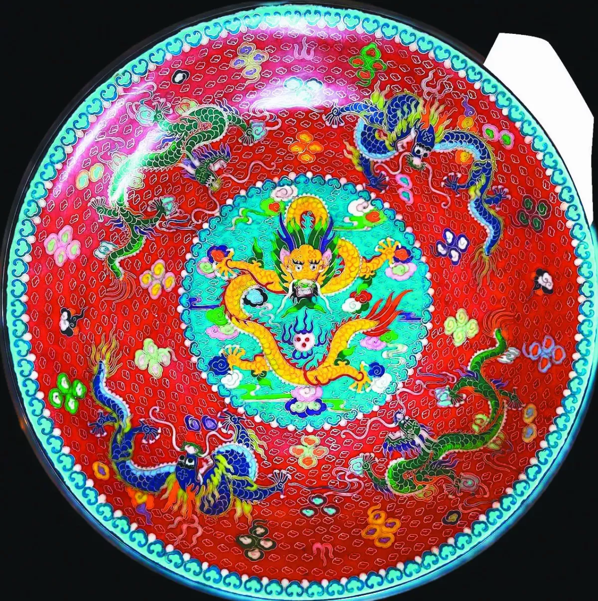 一次飽覽19幅 張大千工筆佛畫