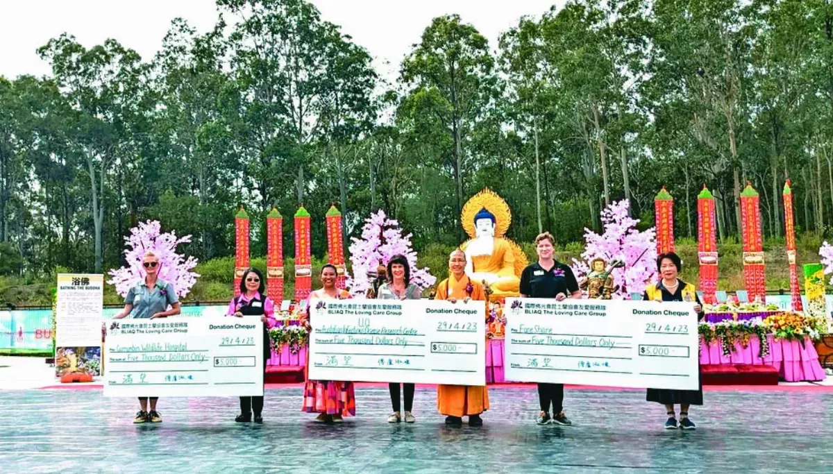 中天寺慶佛誕 浴佛洗滌身心