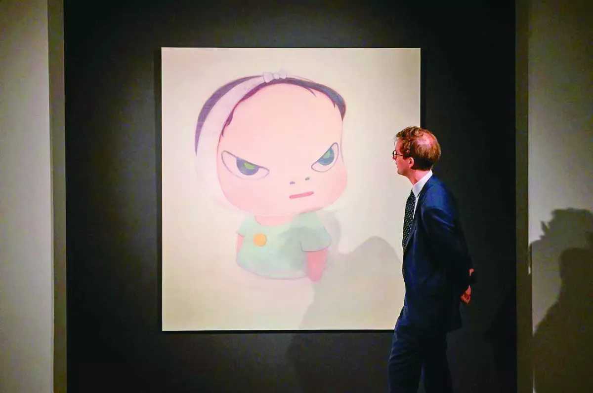 奈良美智畫作 估值5.5億