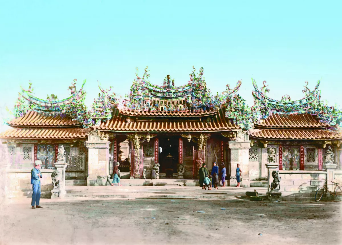 【時光走廊】 台灣古寺歷史影像（10-5） 台灣中部