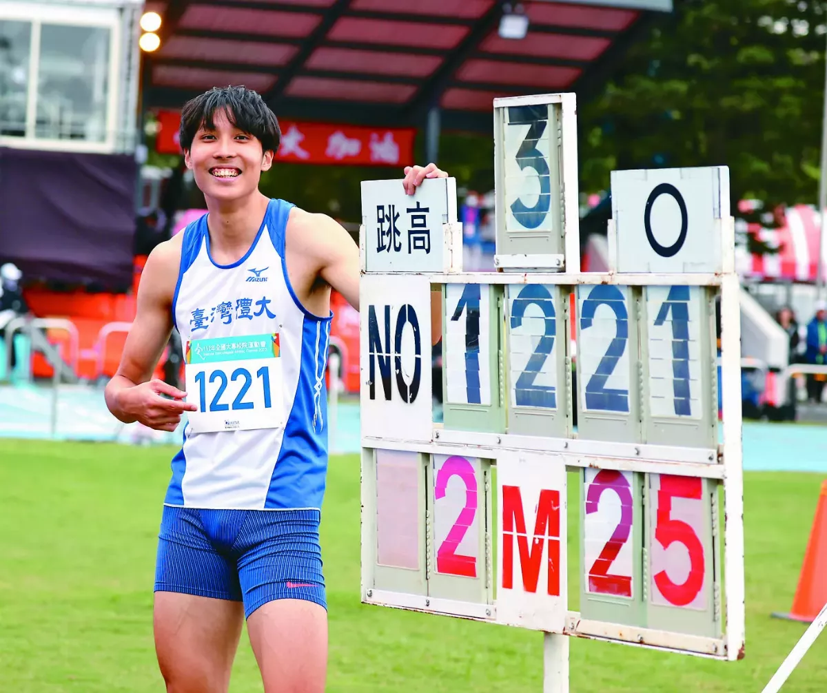 跳高　傅兆玄單周3新高