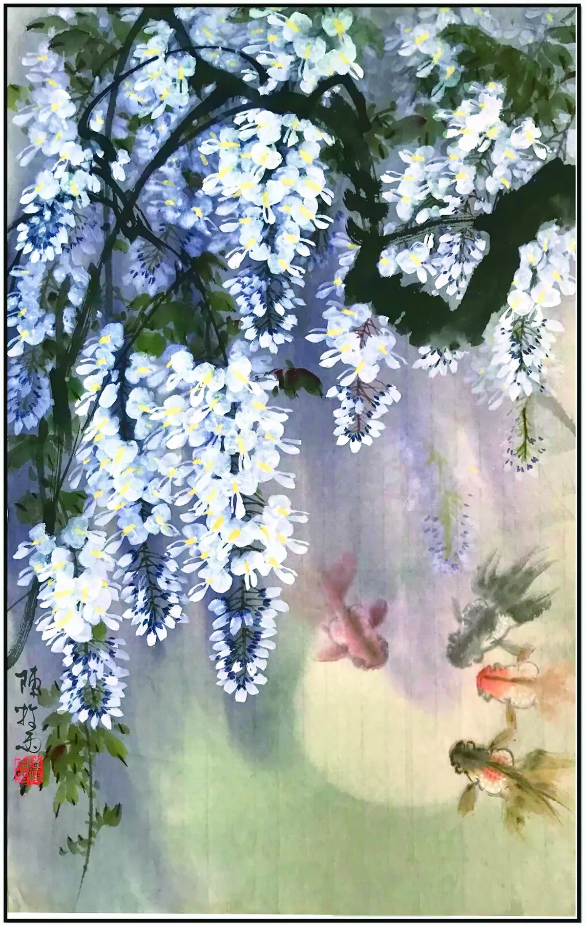 【遊藝筆記】 東風滿路紫藤花（上）