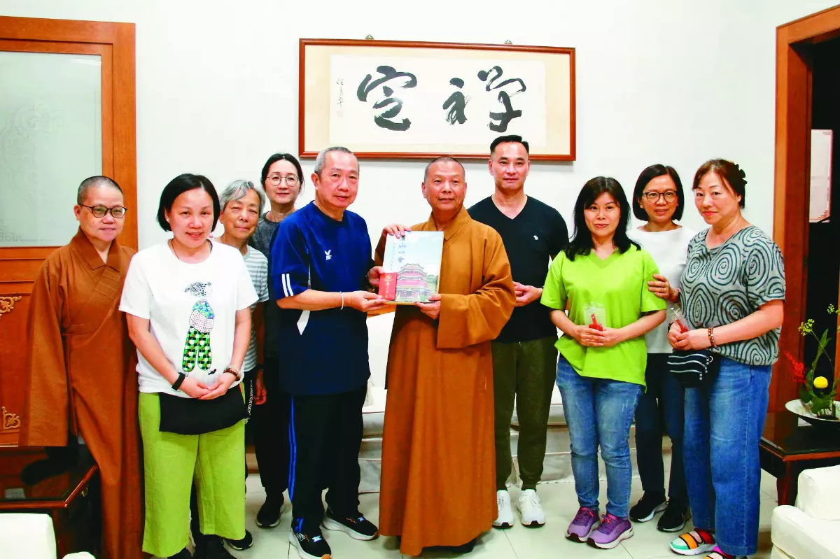 觀音寺致意 延續大師、融靈長老因緣