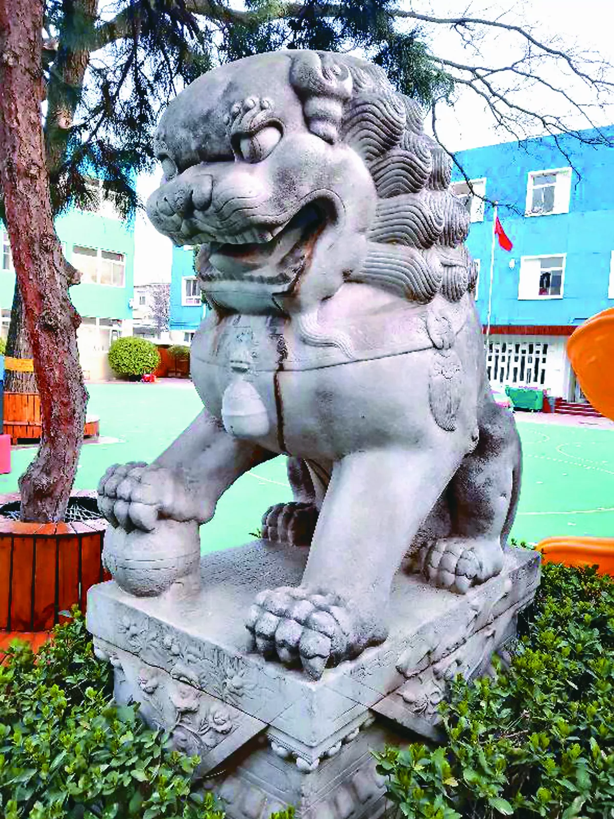 【撫今追昔】繁華到蒼涼：兩頭石獅的守護