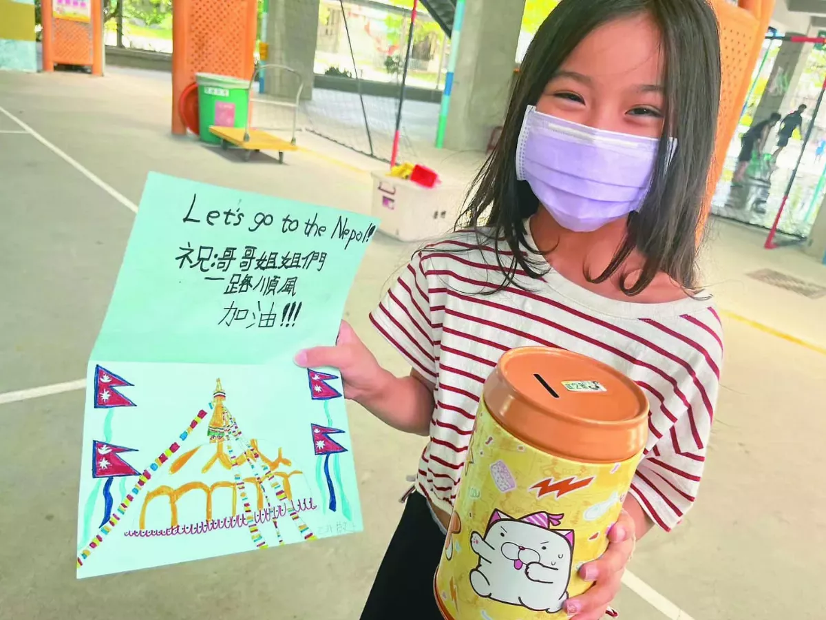 岳明國中小七年級 靠洗車手作募款赴尼國服務
