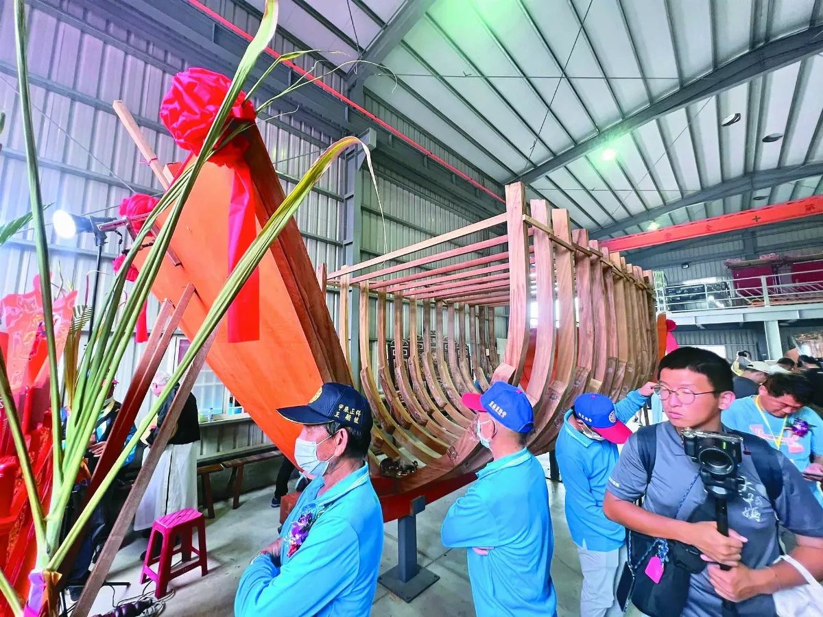 大甲媽建醮 立舟參典禮