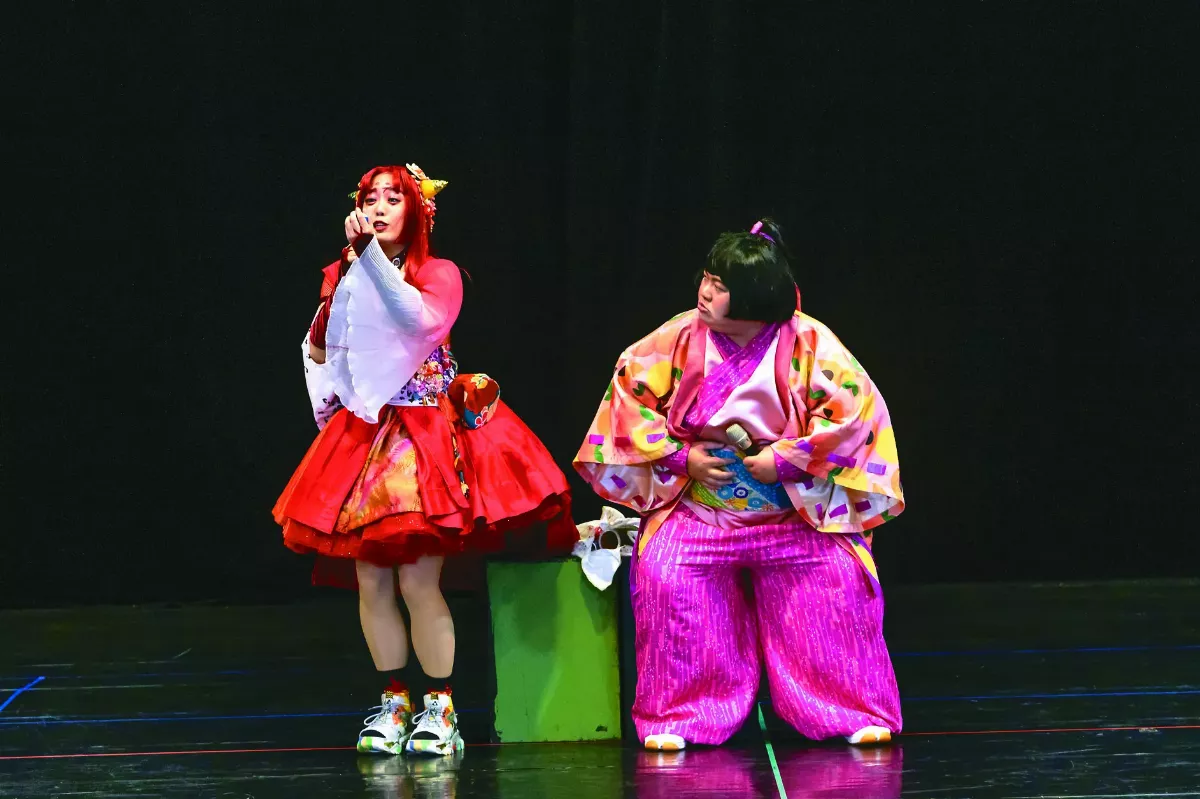 馬戲遇到桃太郎 青鬼好朋友開演