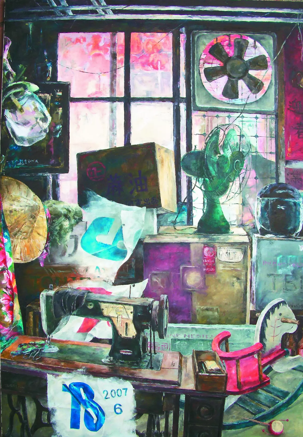 畫刀代筆 陳瑞瑚用藝術愛地球