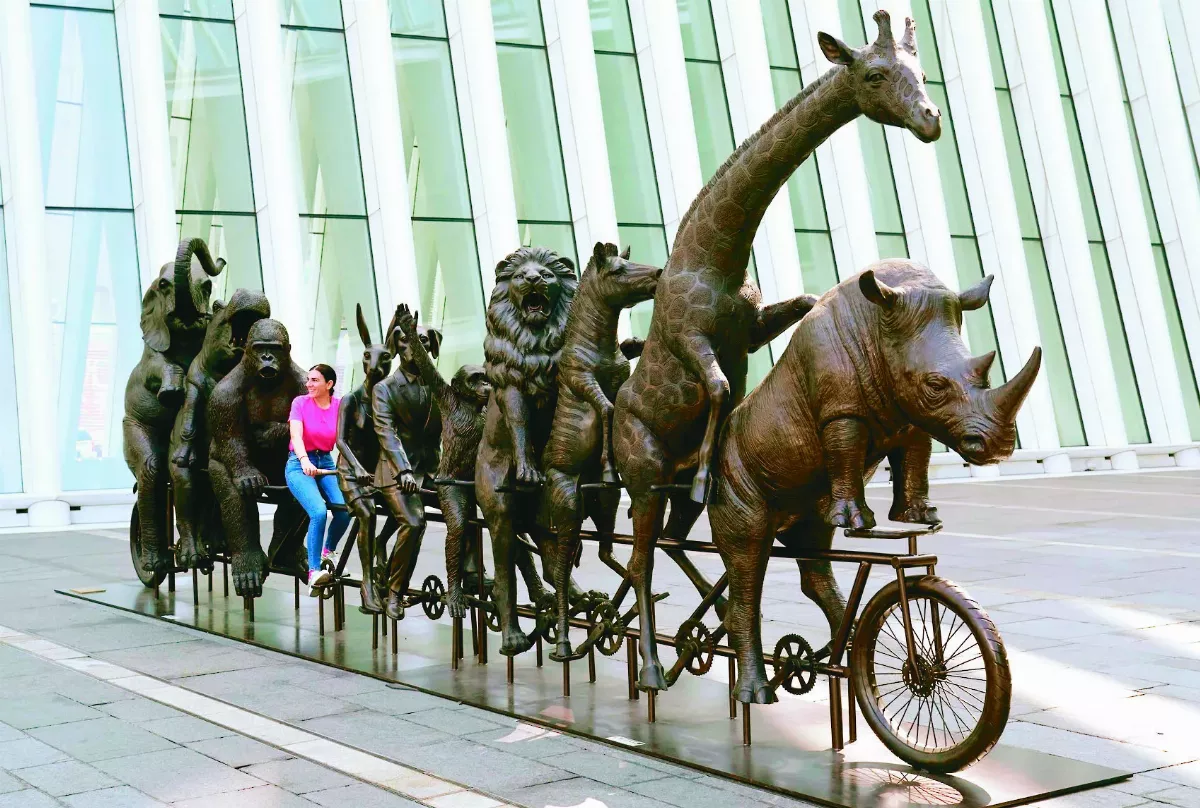 野生動物青銅展
