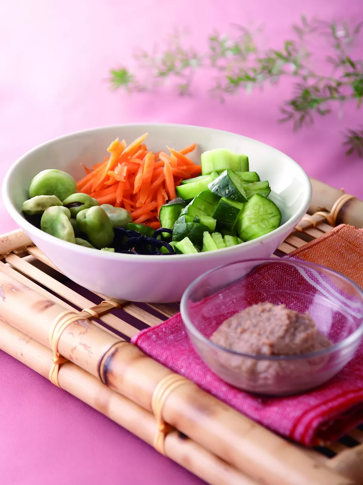 夏日彩蔬 味噌沙拉