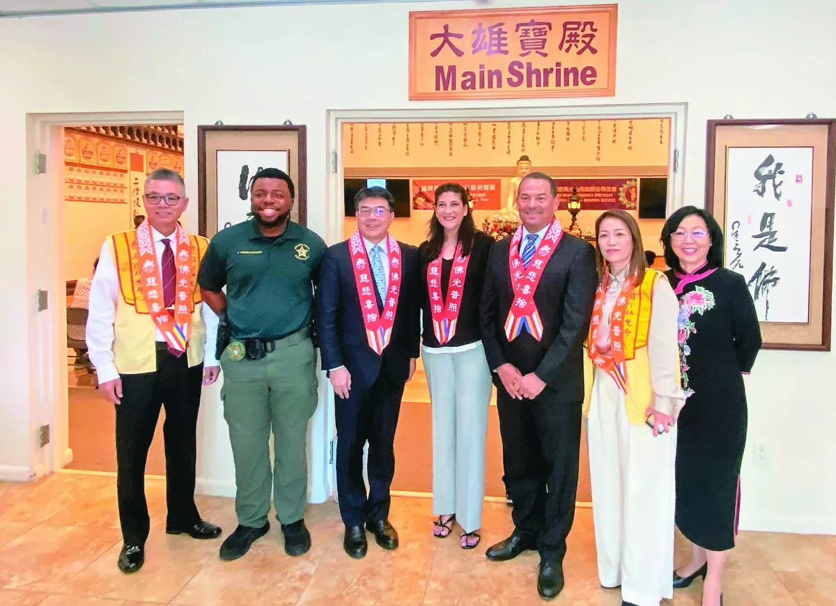 邁阿密佛光人歌頌佛恩  得褒揚狀