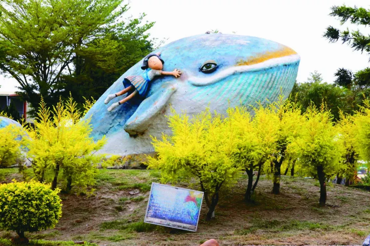 繪本場景立體化 打造童趣地景