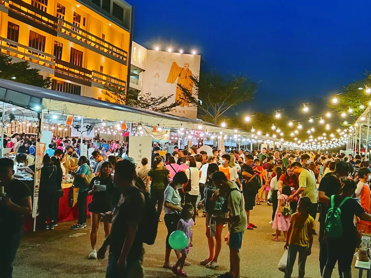 新馬寺無肉夜市  推廣環保愛心