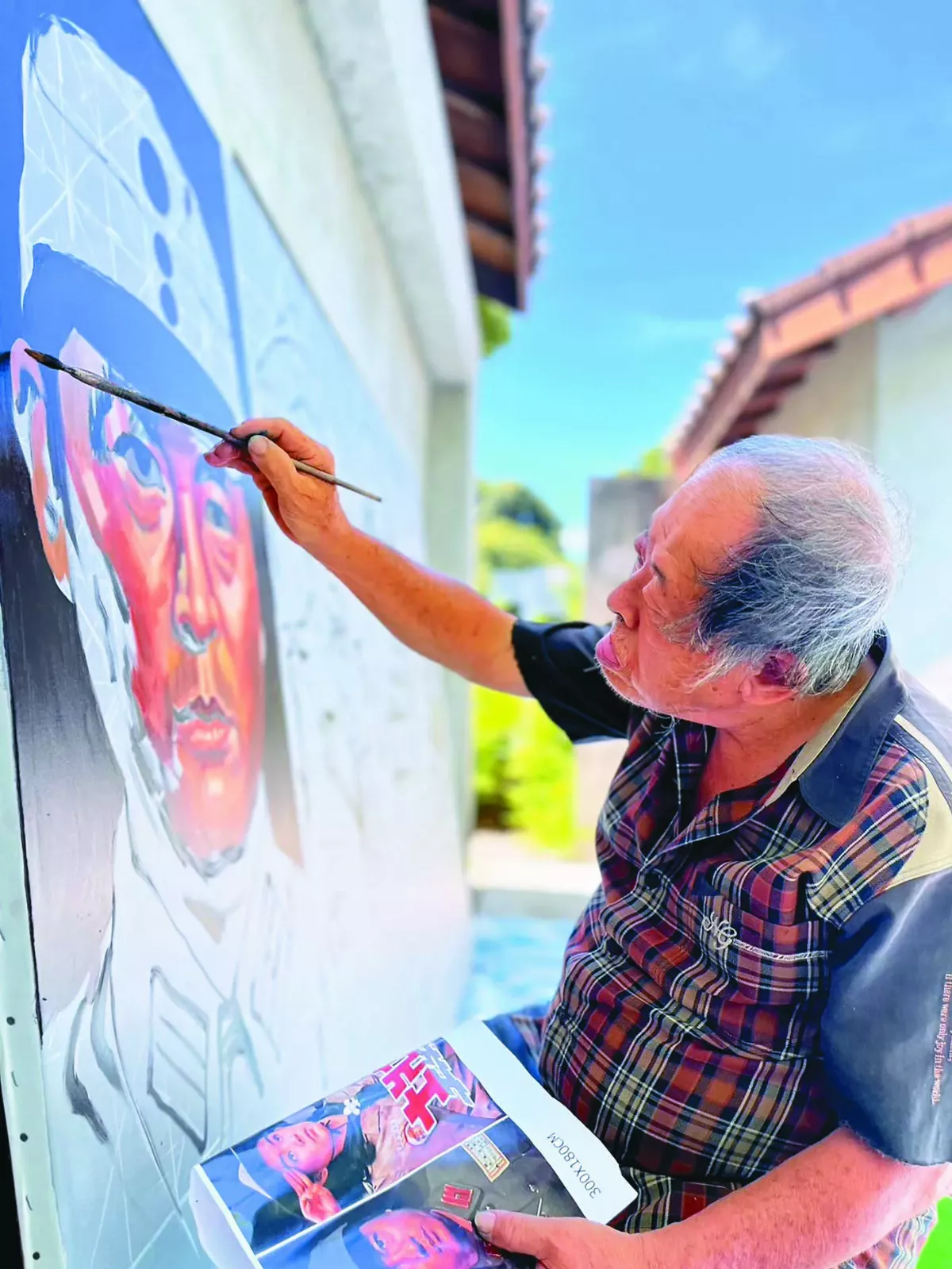 雷虎小組故鄉 手繪電影看板 見證水交社榮光