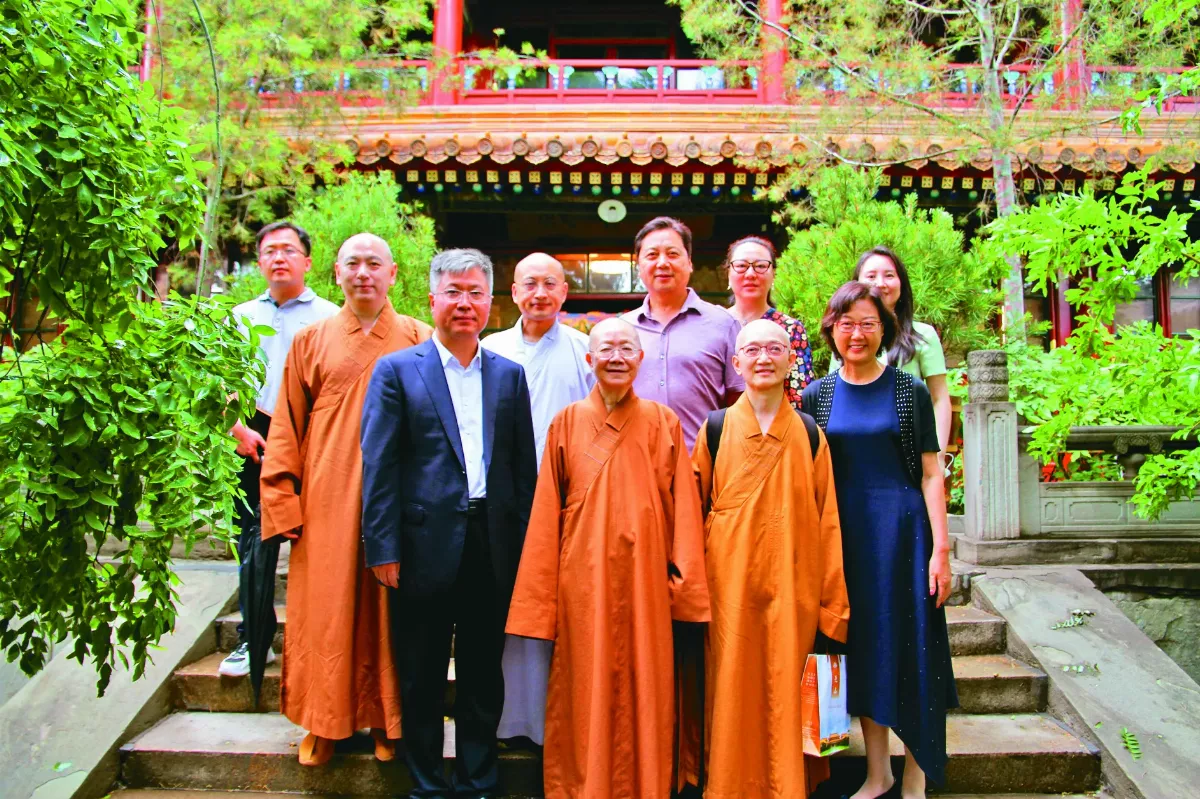 兩岸佛教界交流  注重文化教育扎根