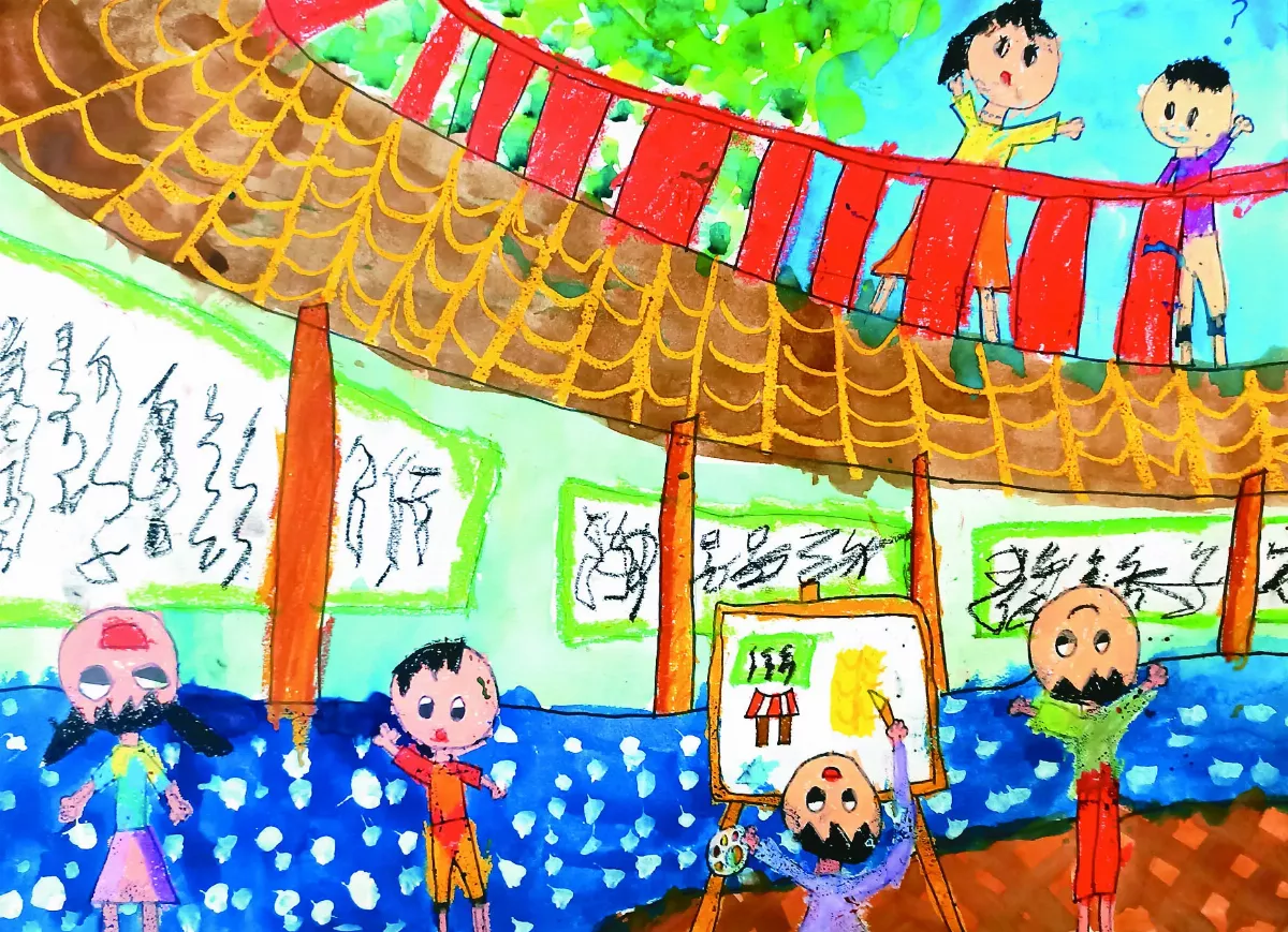 【快樂塗鴉簿】 八卦山回廊 