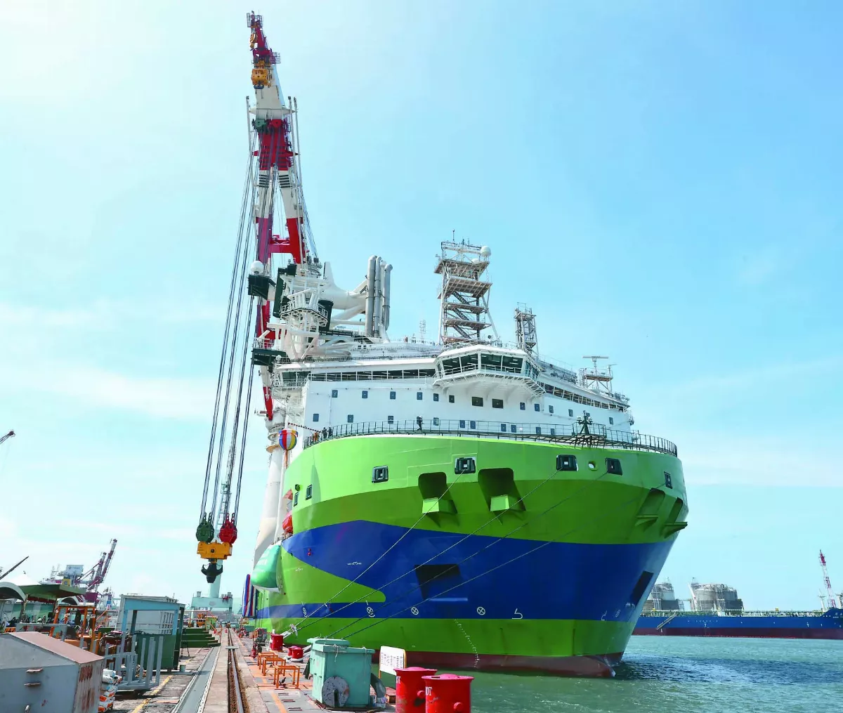 環海翡翠輪 離岸風電場顯身手