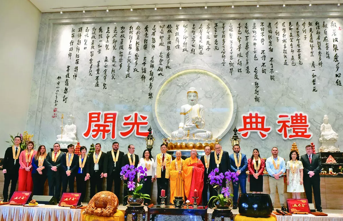 巴拉圭最大佛寺落成 佛光山弘法30年新頁