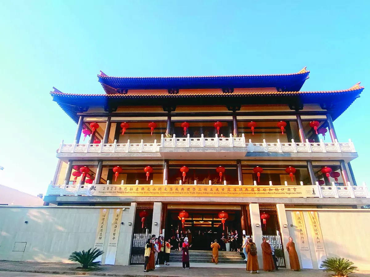 巴拉圭最大佛寺落成 佛光山弘法30年新頁