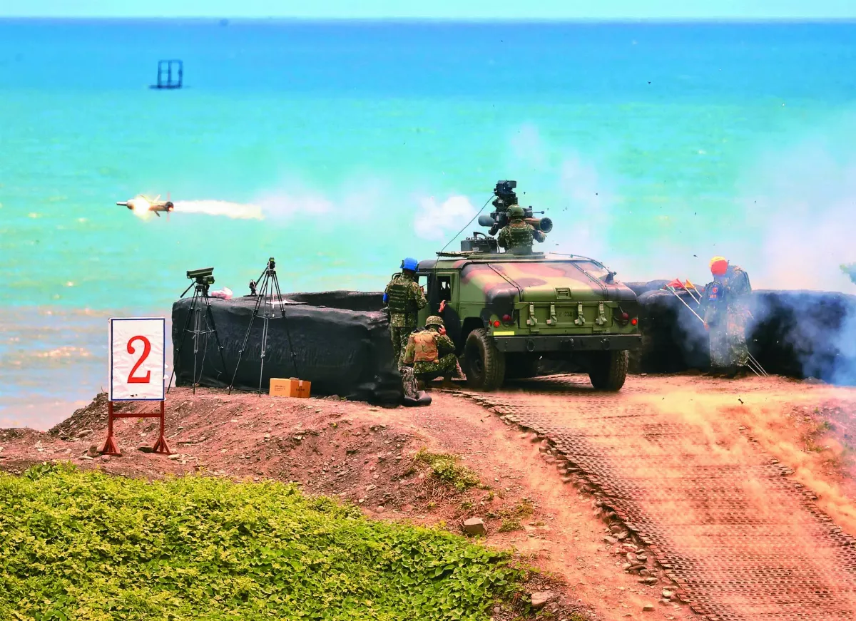 天馬操演  鑑測飛彈射擊