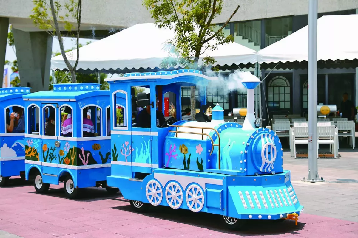 潮州鐵道園區 小火車好熱門