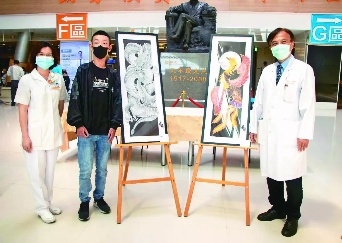泡泡龍藝術展 傳遞生命勇氣