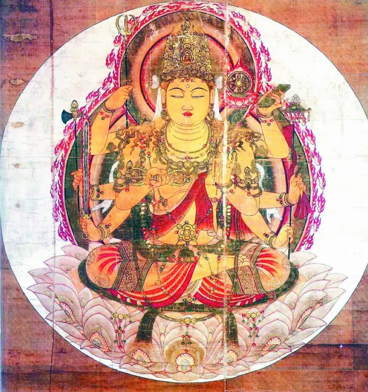 【金剛胎藏】曼荼羅觀自在現圖