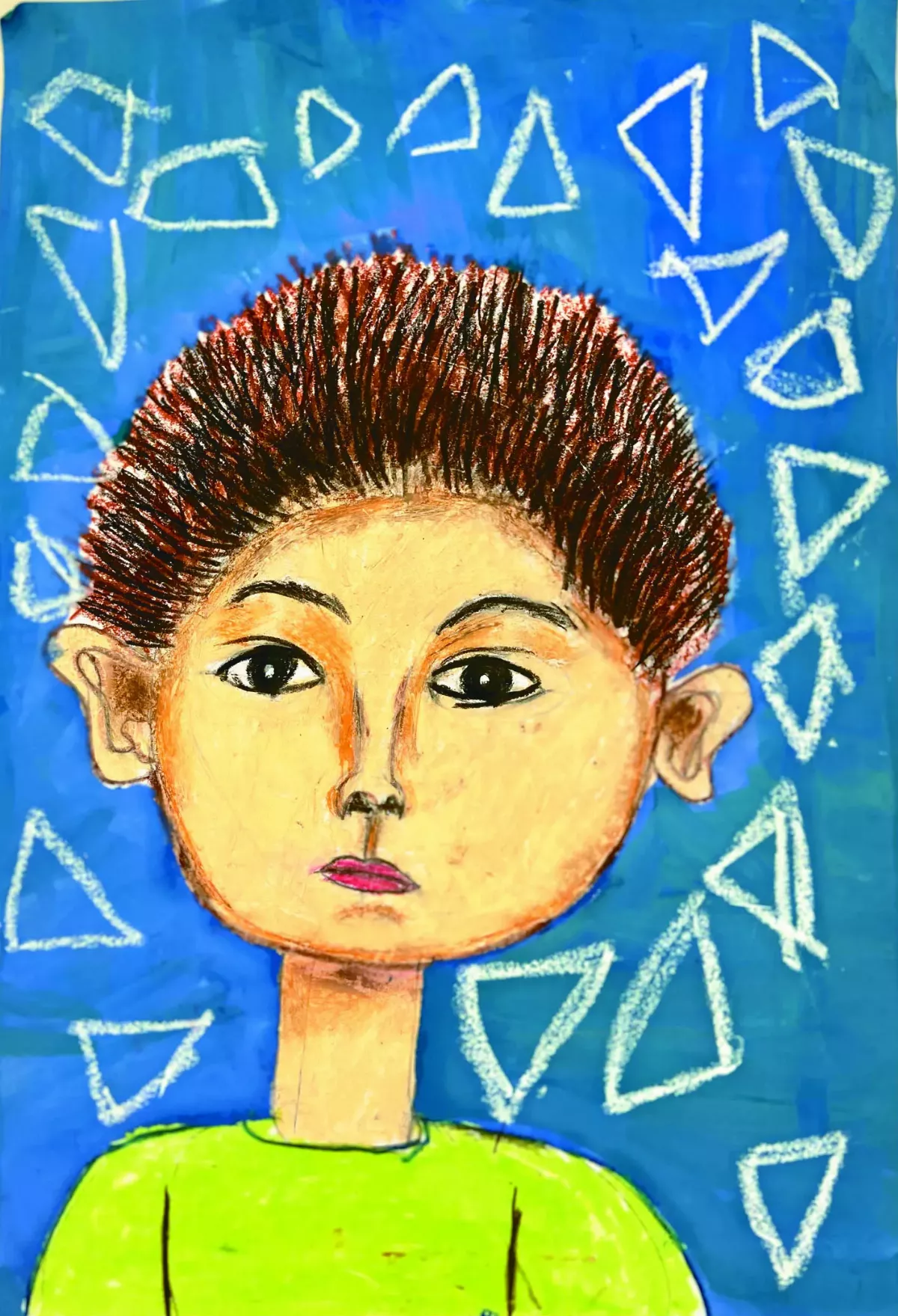 【快樂塗鴉簿】 自畫像 