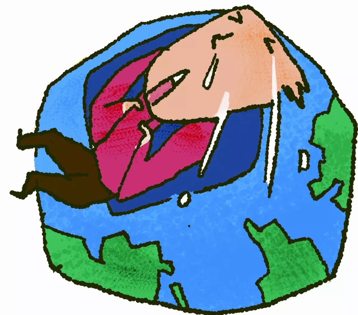 為何不覺地球動？