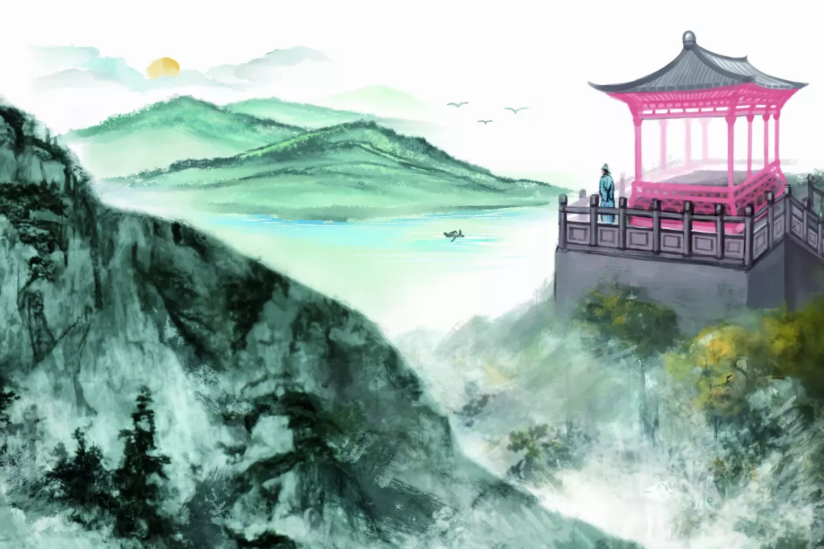 【唐詩小學堂】李白〈登金陵鳳凰台〉
