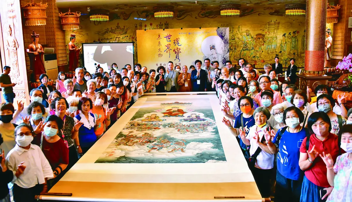 夏荊山大師作品  極樂寺展出