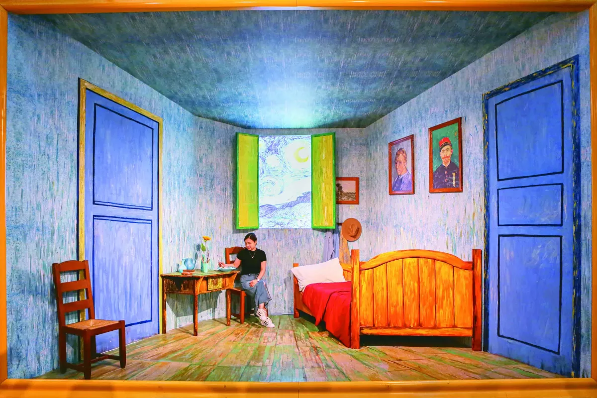 上海世博會博物館「梵谷再現」光影展