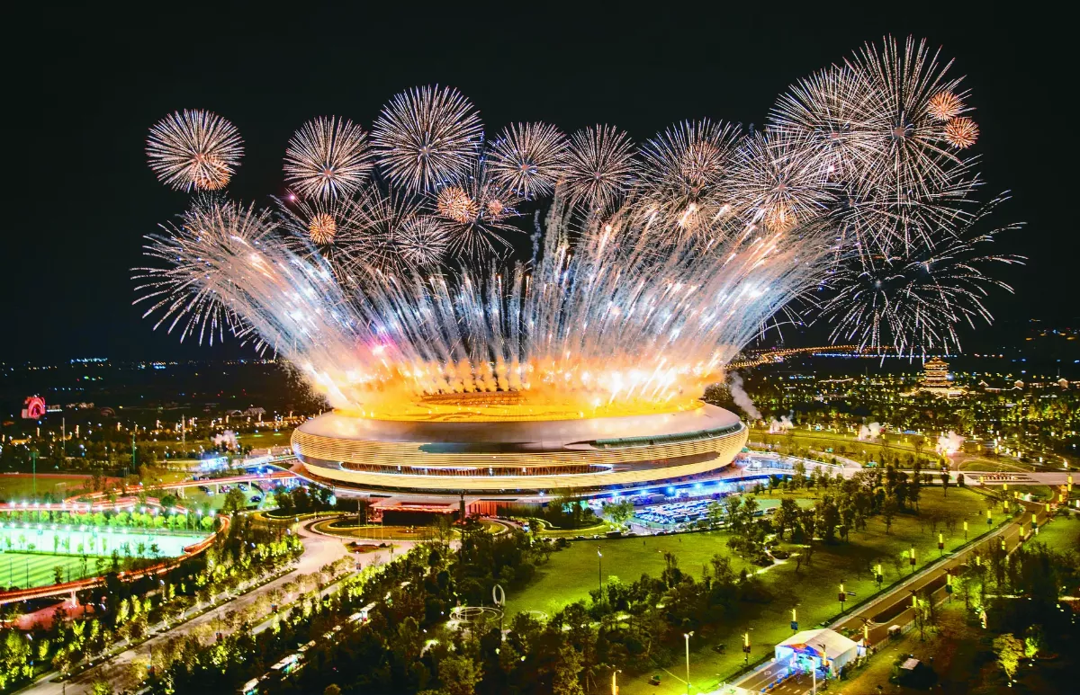 成都世大運開幕 中華健兒加油！