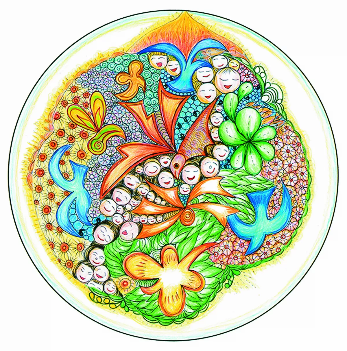 【生命探索──覺年法師繪畫展】微塵世界