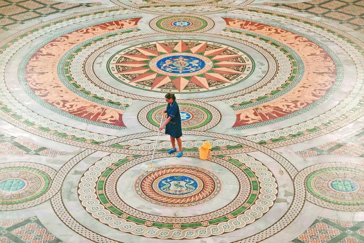 英國明頓瓷磚地板 華麗現身