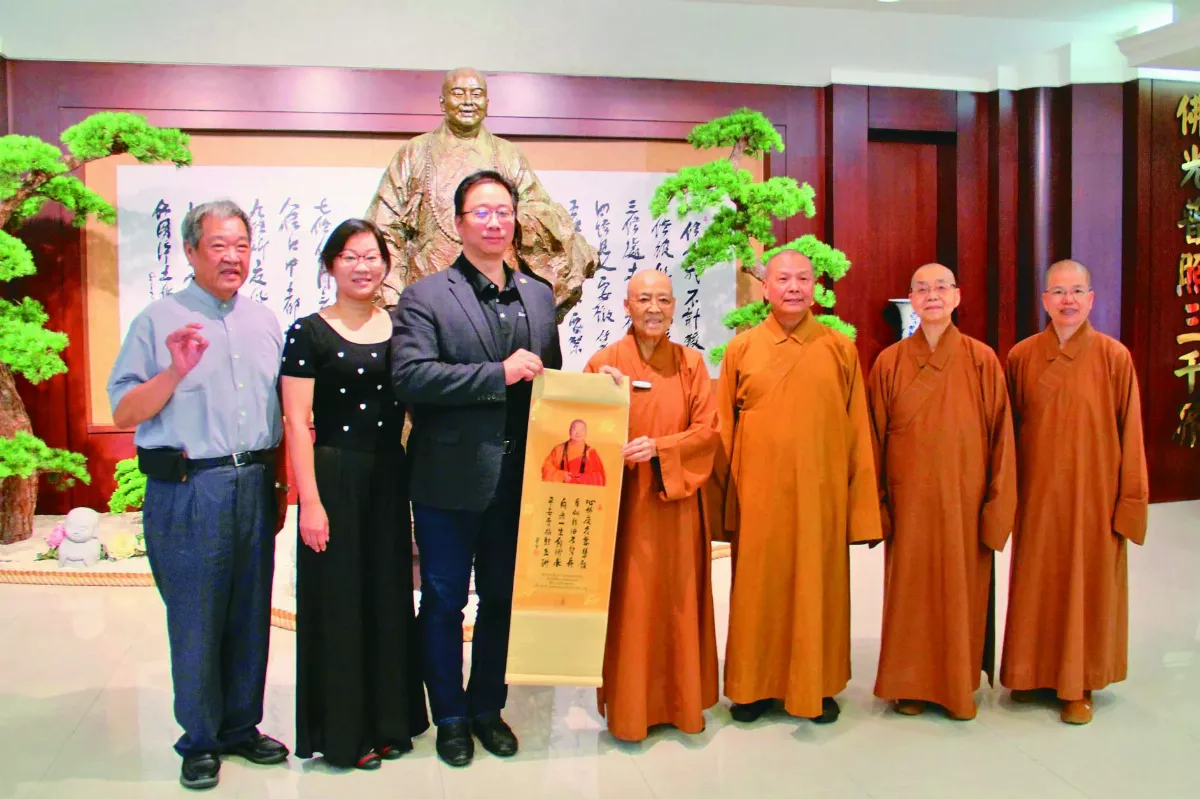 加州聖蓋博副市長吳程遠 感謝普中栽培