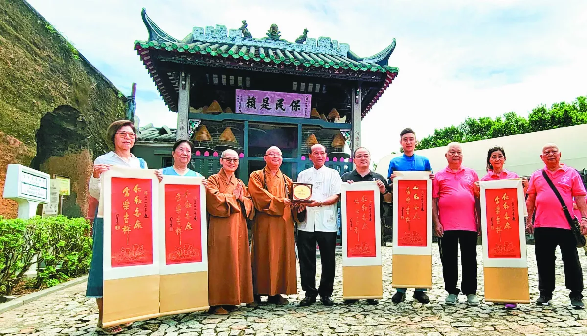 心保和尚訪澳門  宗教交流結法緣