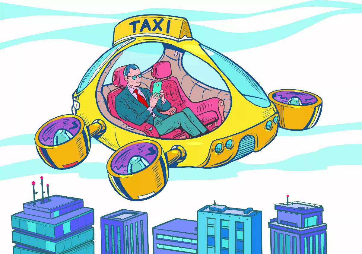 想坐空中計程車嗎？