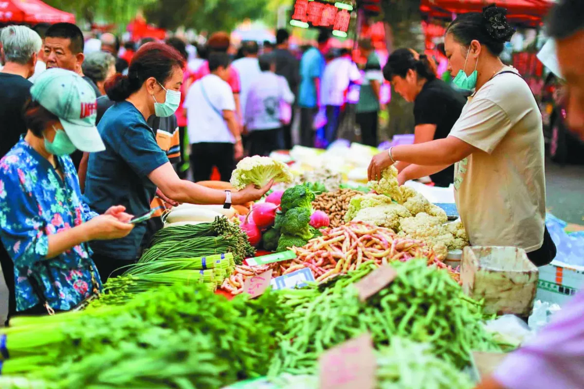 陸7月CPI轉負 通縮風險增