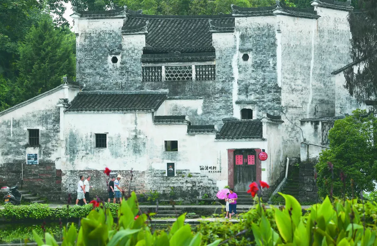 浙江諸葛村 依九宮八卦建民宅