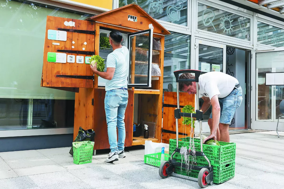 飲食永續  共​享冰箱成解方