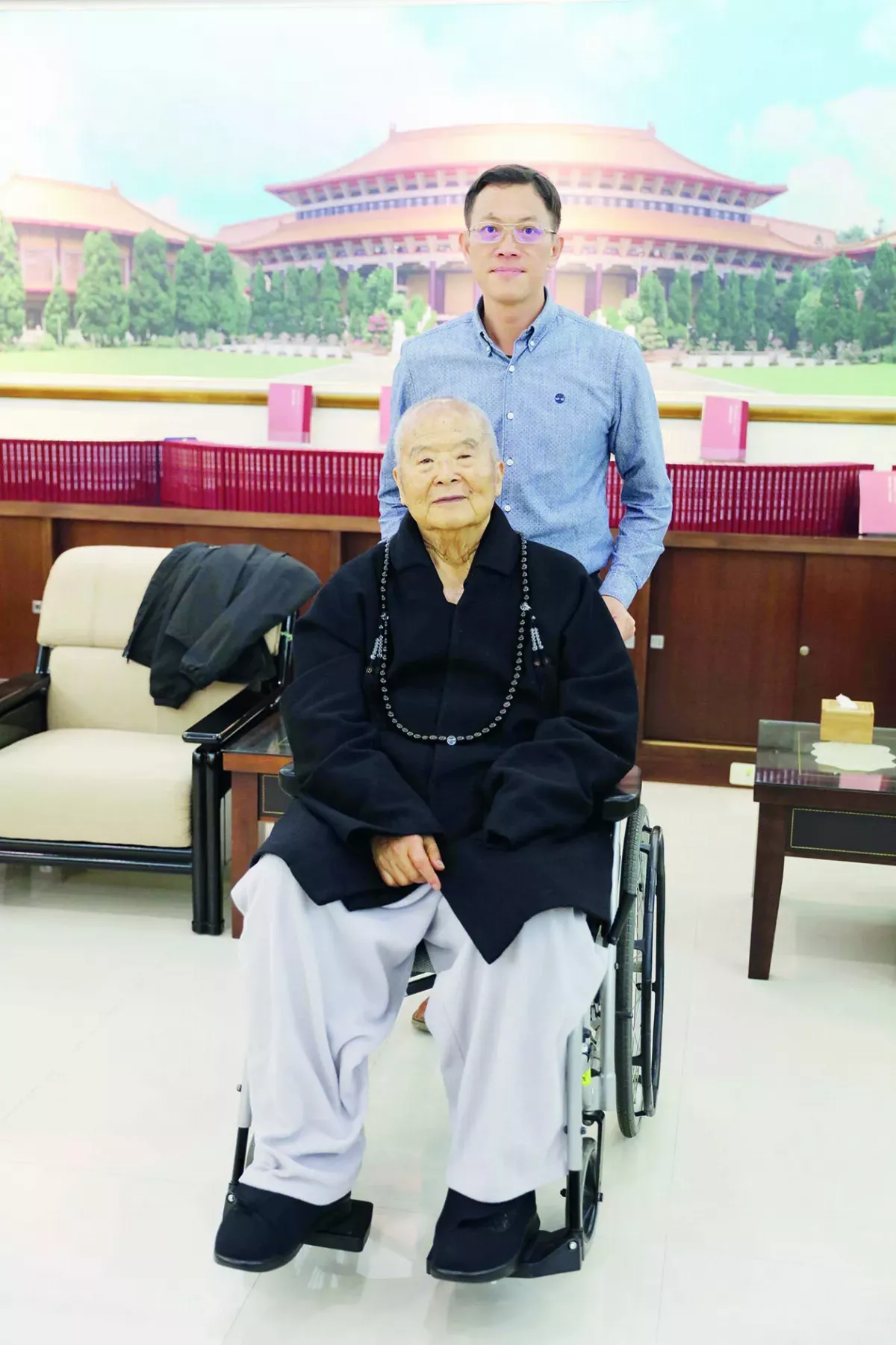 我見到與病為友的大師