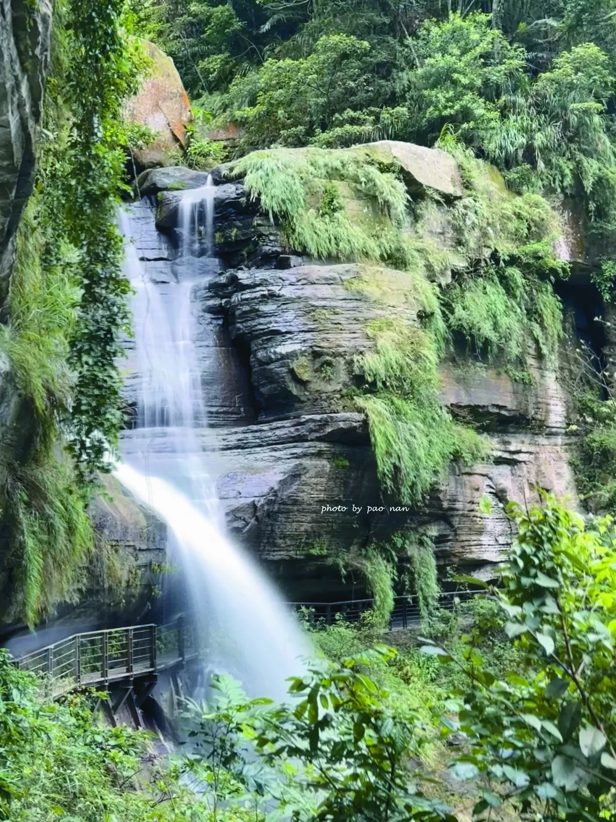 竹坑溪步道重啟 飛天瀑布壯觀